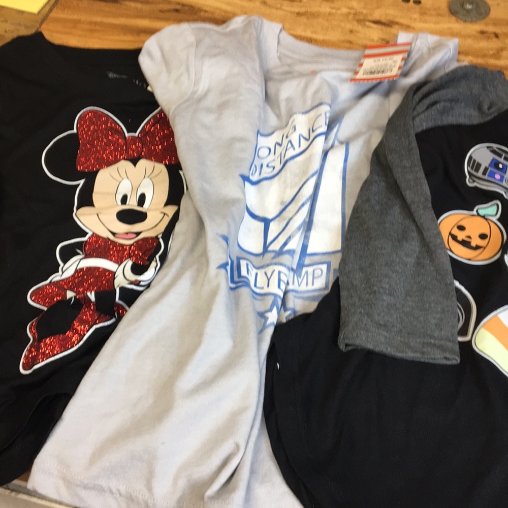 NWT 3 Kids Size 4/5 T-shirts